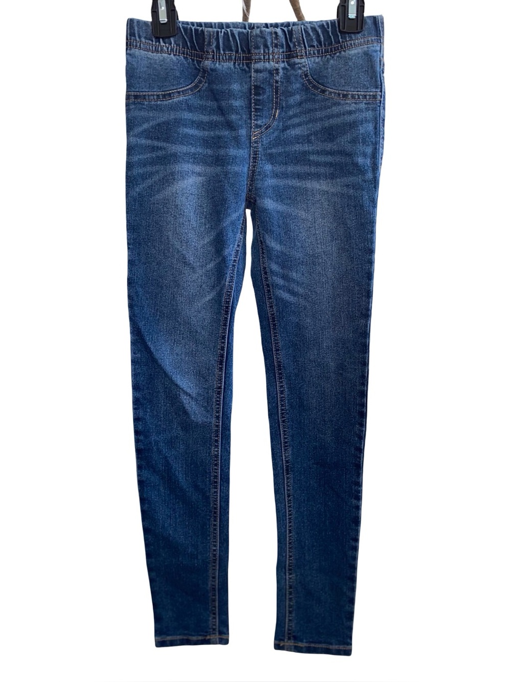 Cherokee Kids Little Girls Blue Pull On Denim Jeans Pants Size 7